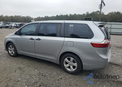 2015 Toyota Sienna из США, поврежденный, VIN 5TDZK3DCXFS655053